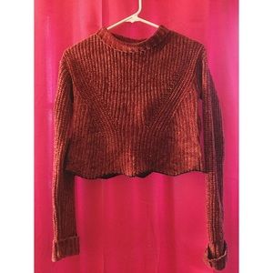 Cropped Turtleneck Long-Sleeve 📿
